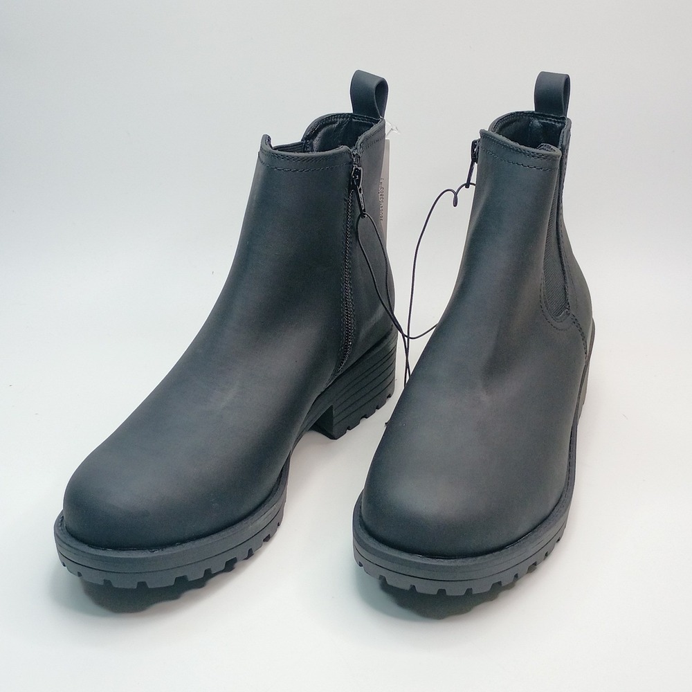 Buffalo David Bitton‎ Anna Boot Women Size 9 Black Water Repellant Memory Foam
